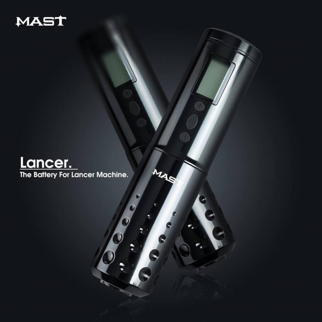Mast Lancer - Vezeték Nélküli Akkumulátoros Toll Tetoválógép - Cserélhető Pót Akkumulátorral - Kék