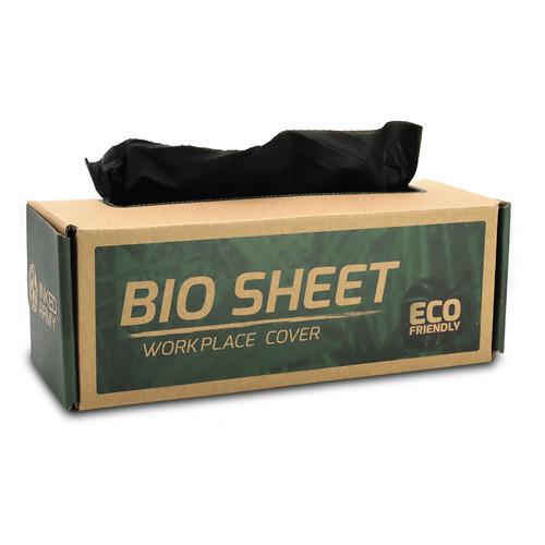 THE INKED ARMY - Bio Sheet- Munkaasztal védő - Komposztálható és biológiailag lebomló - 33 cm x 45 cm - 200 db/doboz